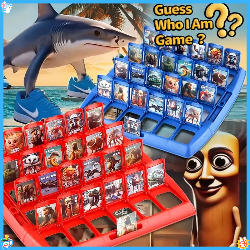 Board Game Who Is It - Guess Who I Am Game Italian