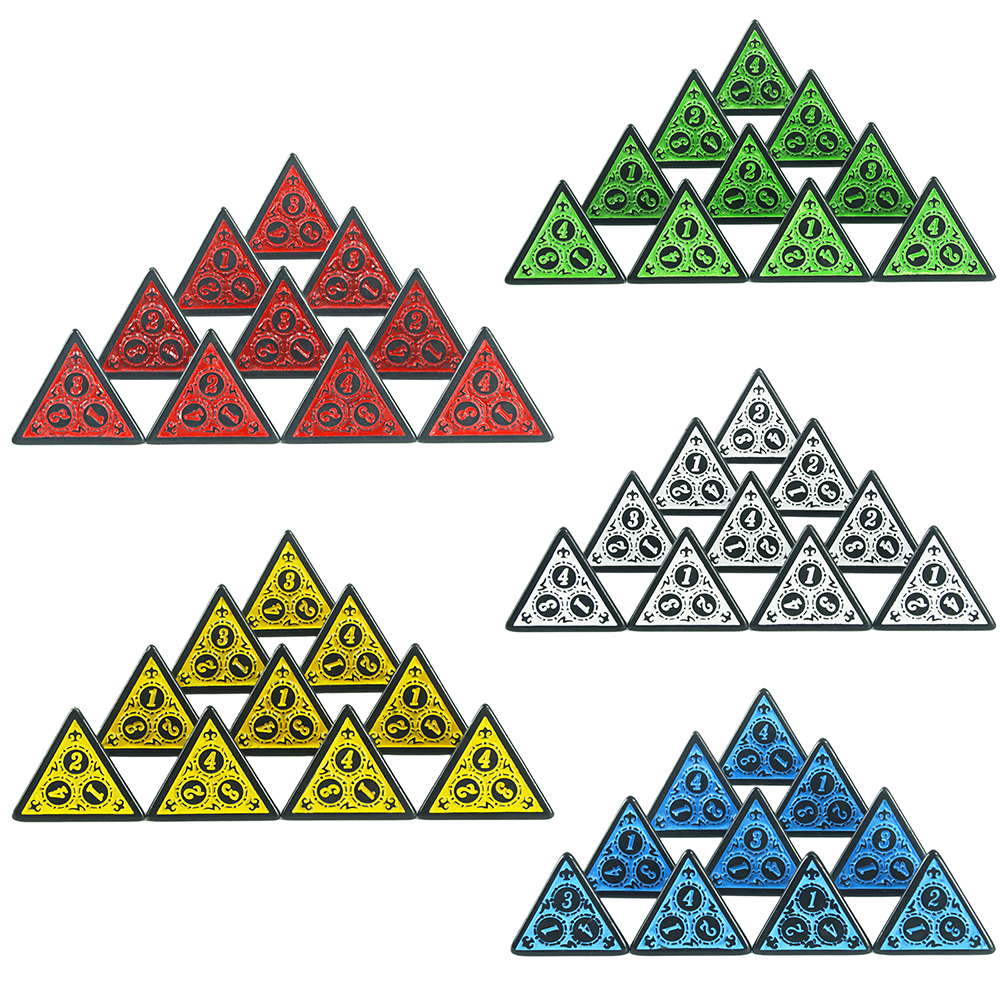 Board Game Pandemic - DND Polyhedral D4 Dice Set 10