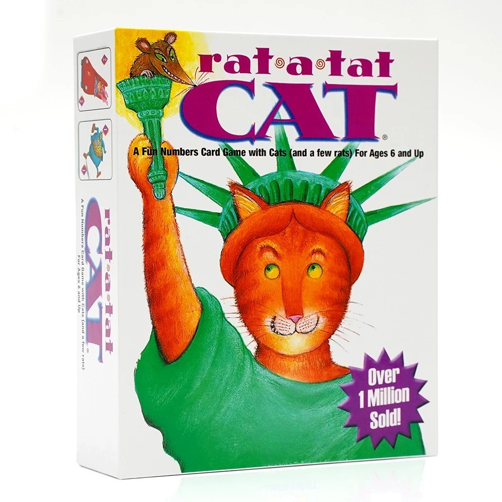 Board Game Pdf - Rat A Tat Cat Fun Numbers