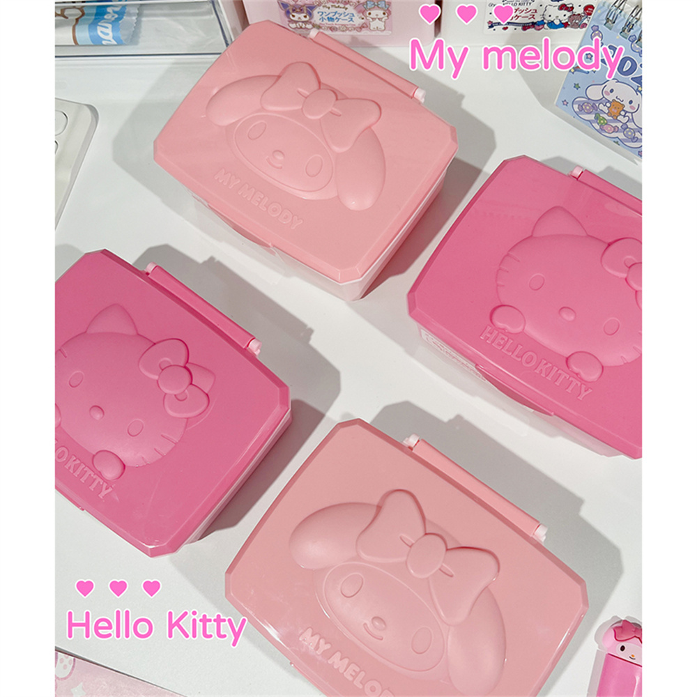 Game Storage Box - Sanrio Hello Kitty My Melody Cartoon