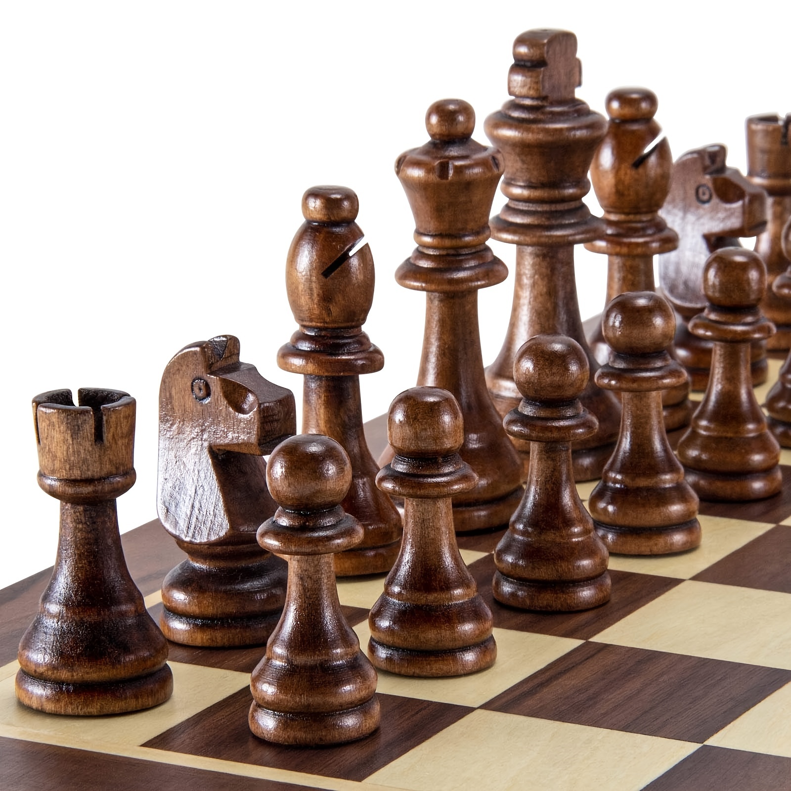 Board Game Queen - 32 Pieses Wooden Chess Standard Tournamen