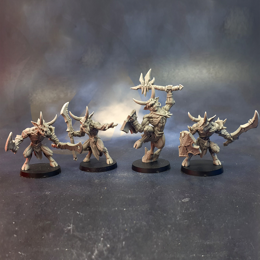 Board Game Zombicide - Resin Model figure, GK, Demonic Imps,