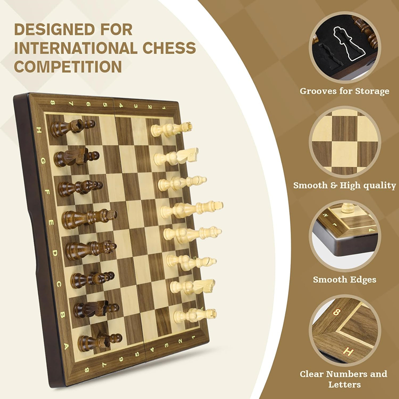 New Magnetic wooden board 38cm - đánh giá và giá Board Game Queen
