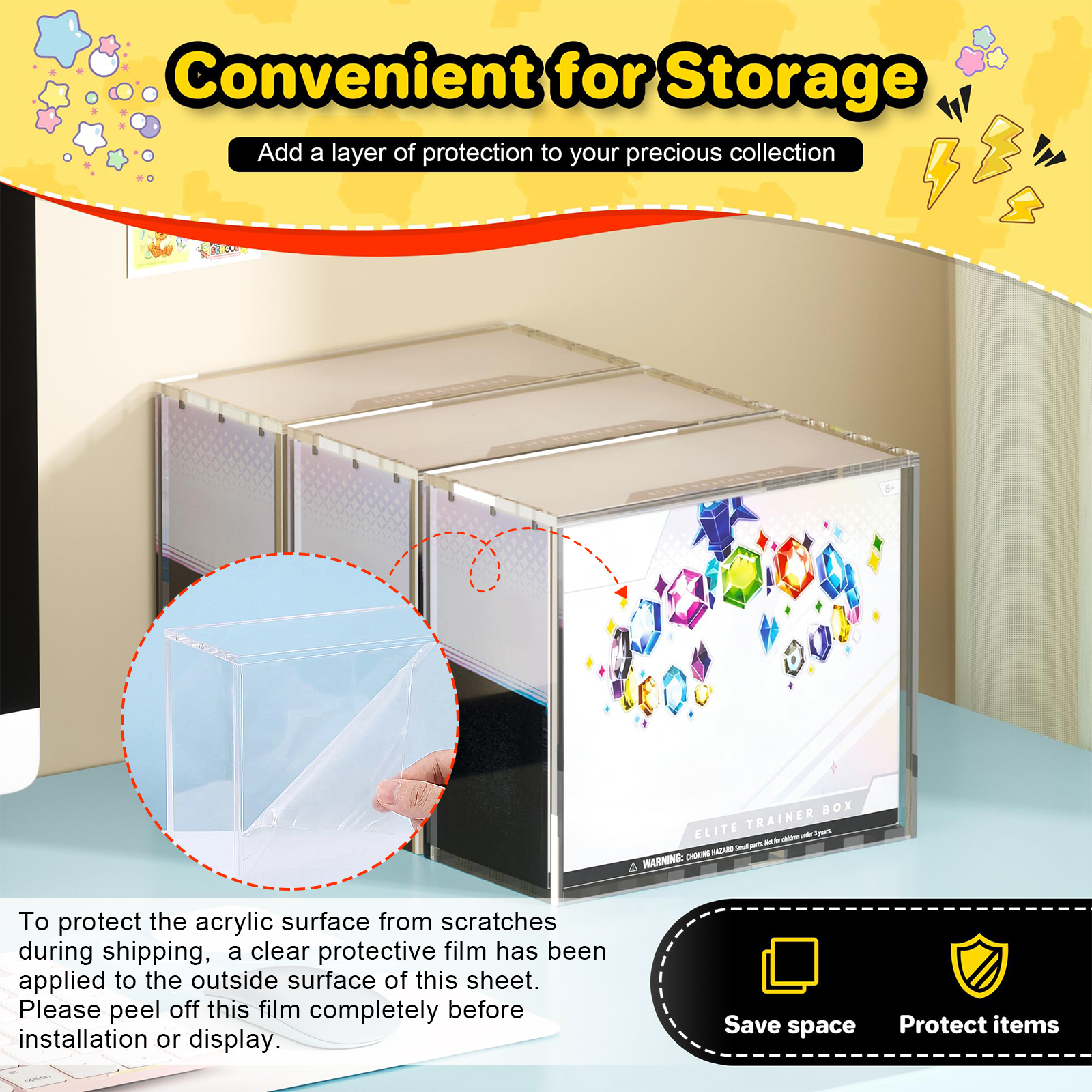 99% UV protection Magnetic Mod - đánh giá và giá Game Storage Box
