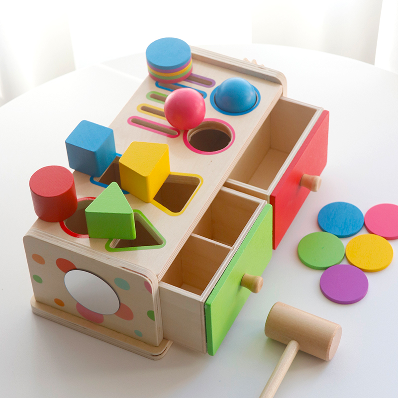 Montessori Wooden Sorting Stac - đánh giá và giá Board Game Design
