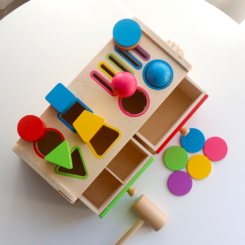 Montessori Wooden Sorting Stac - đánh giá và giá Board Game Design