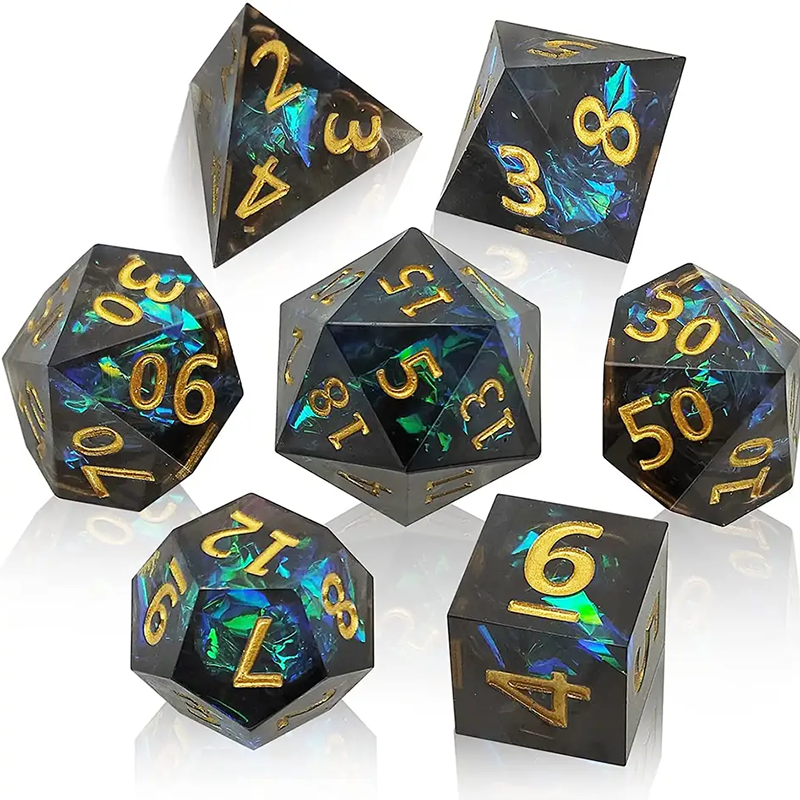 7PCS resin sharp polyhedral di - đánh giá và giá Board Game Pandemic