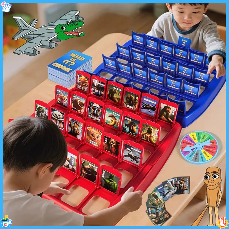 Guess Who I Am Game Italian Br - đánh giá và giá Board Game Who Is It