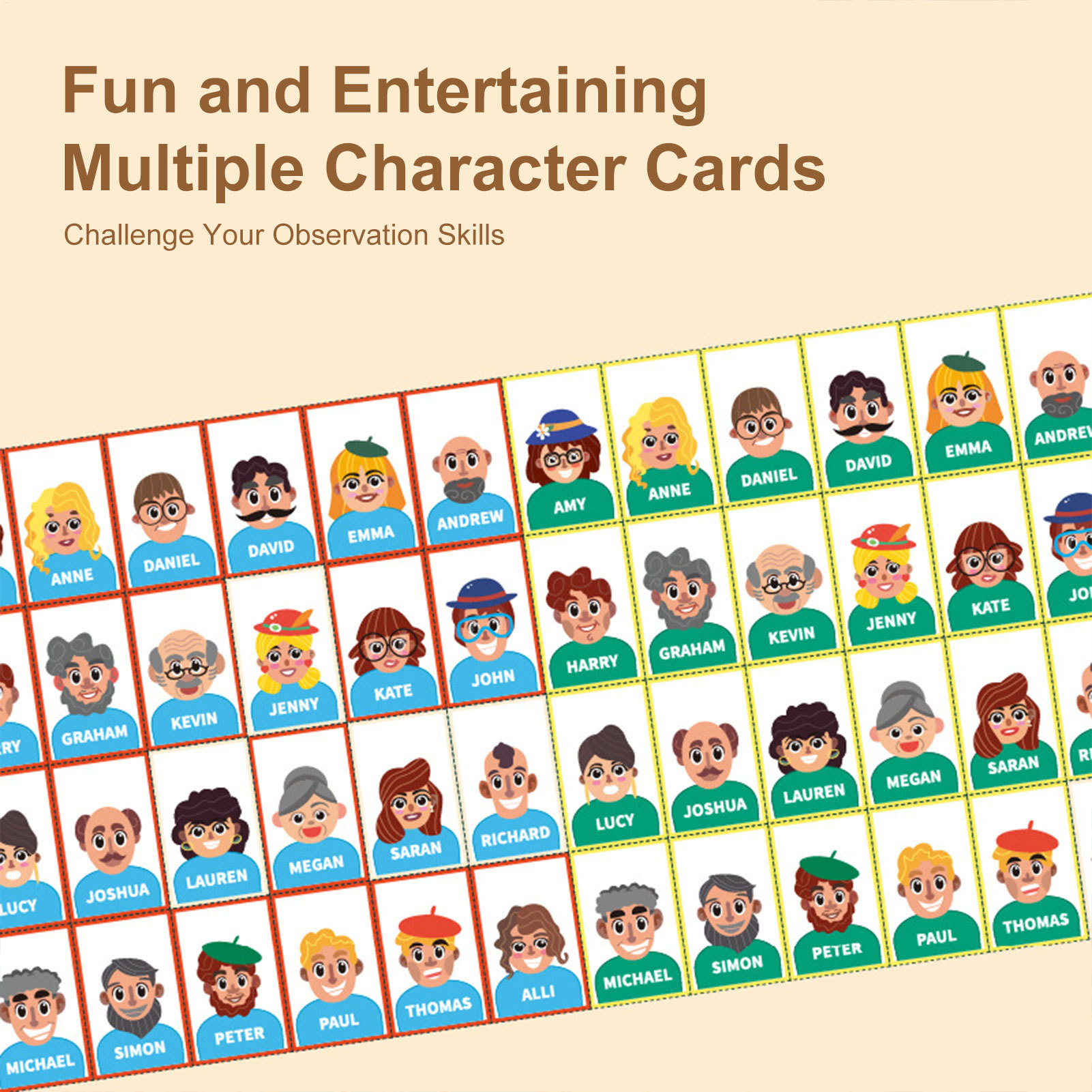 Two-Player Educational Toy Int - đánh giá và giá Board Game Who Is It