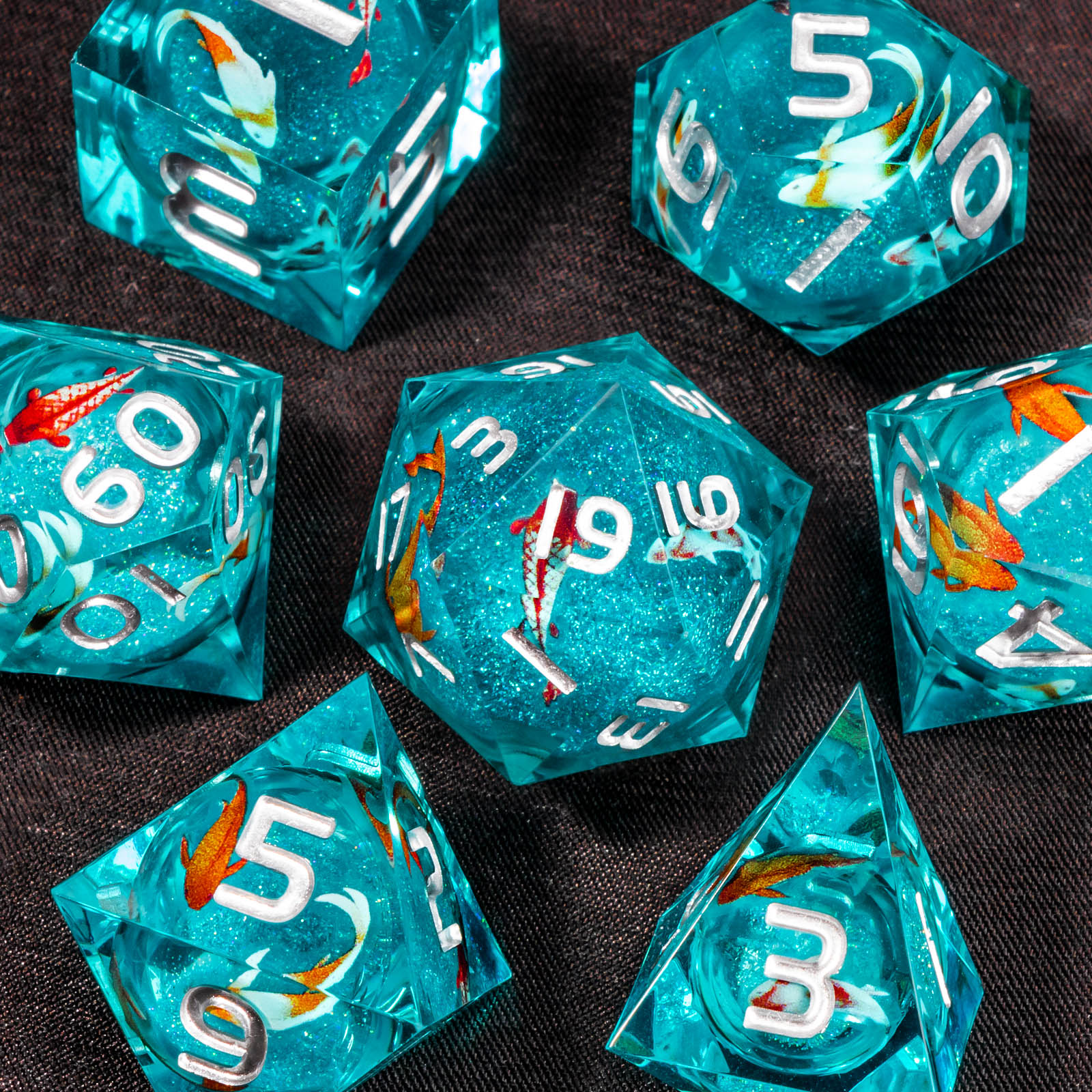 DND Dice Set D&D, Liquid Core  - đánh giá và giá Board Game Pandemic