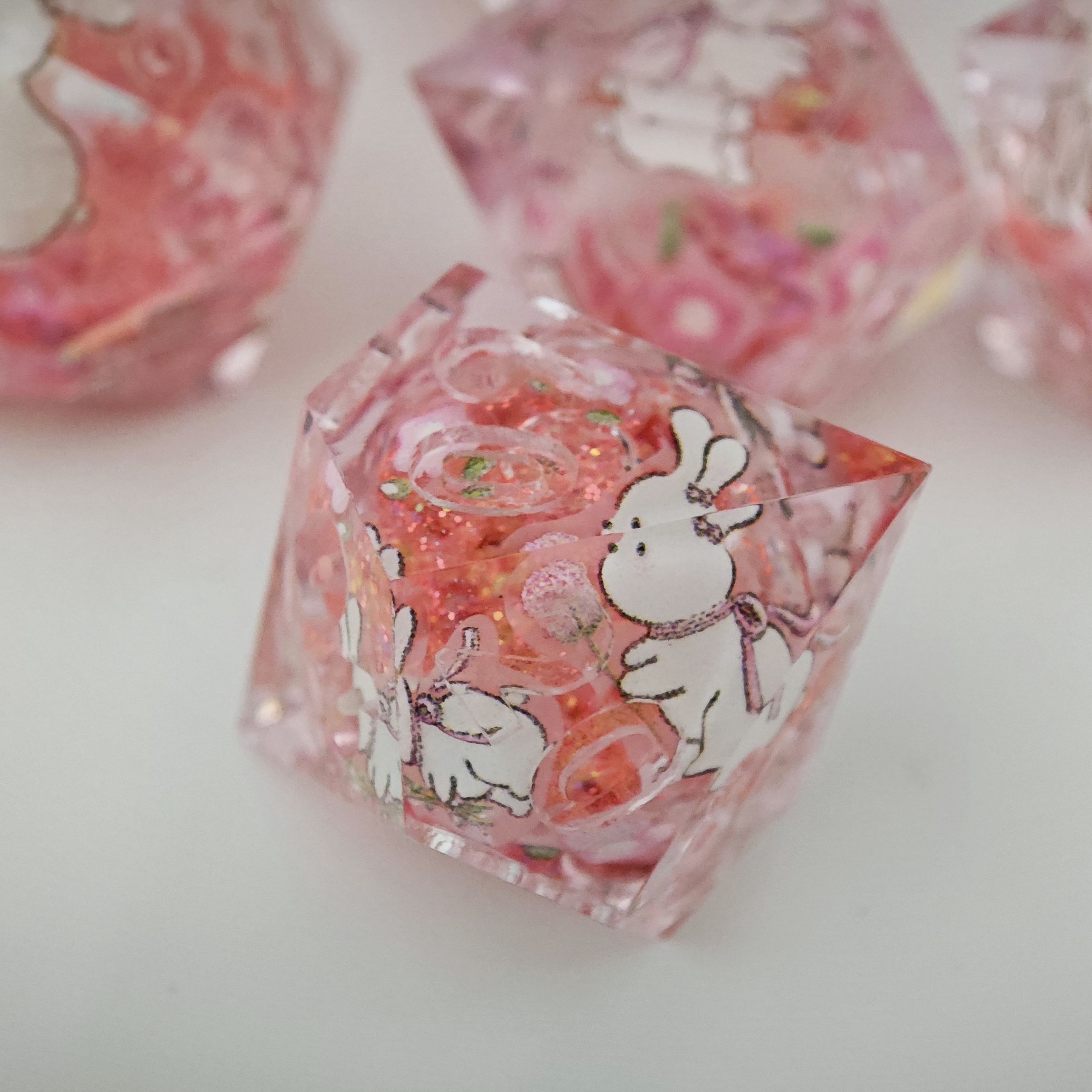 New Design Rose Rabbit DND Dic - đánh giá và giá Board Game Font