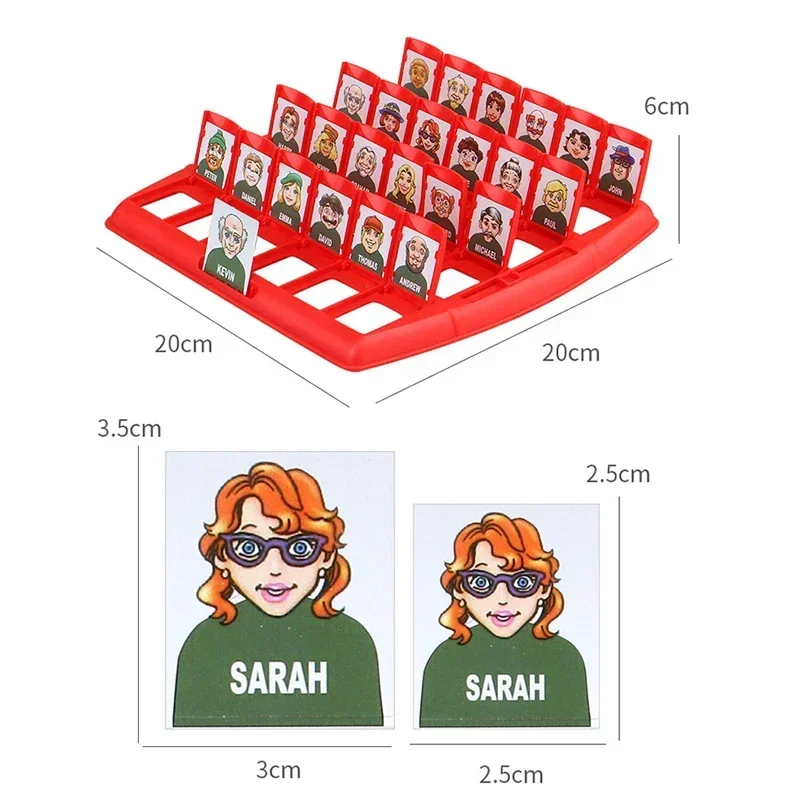 Guess who I am board game pare - đánh giá và giá Board Game Who Is It