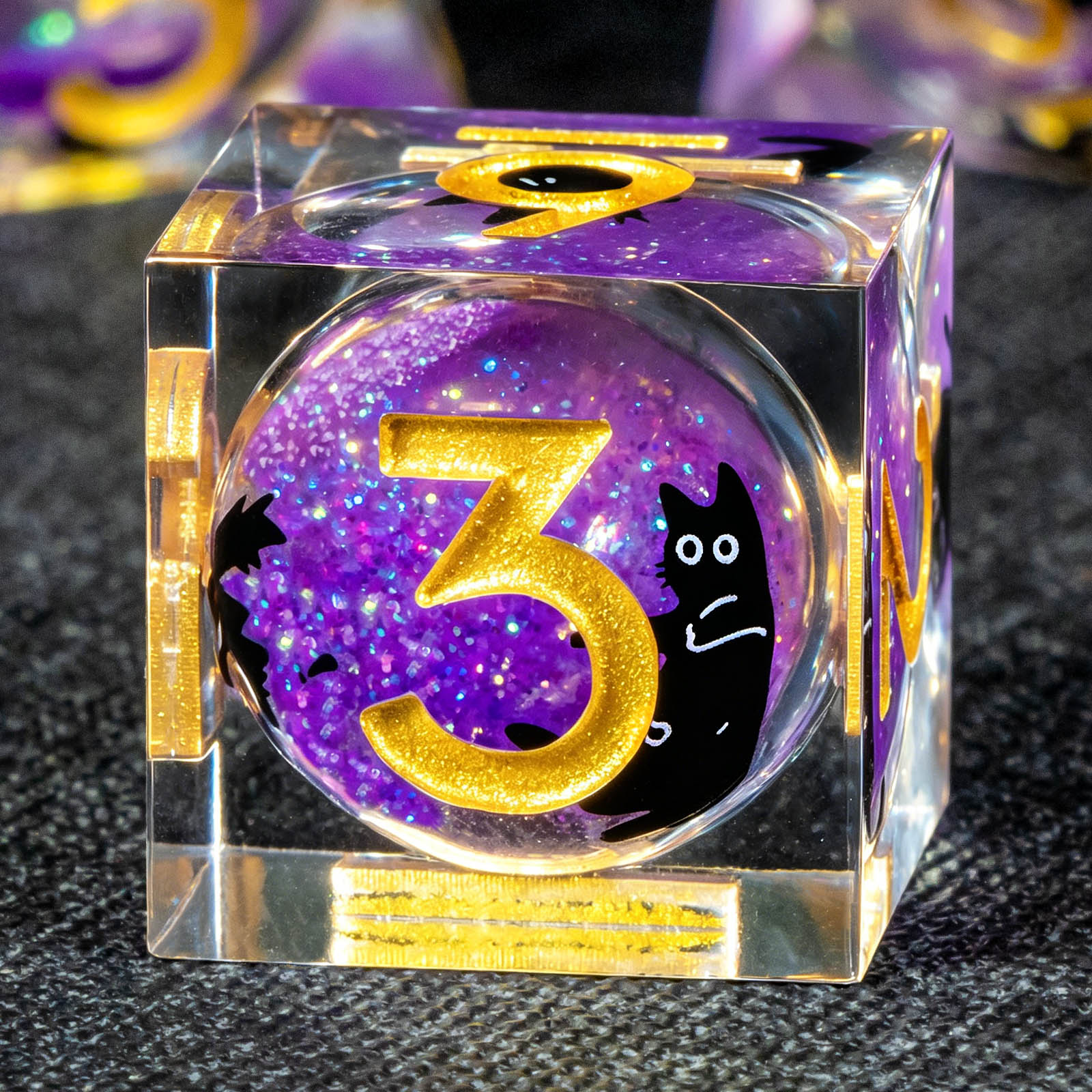 Cat Liquid Core DND Dice Set,  - đánh giá và giá Board Game Pandemic