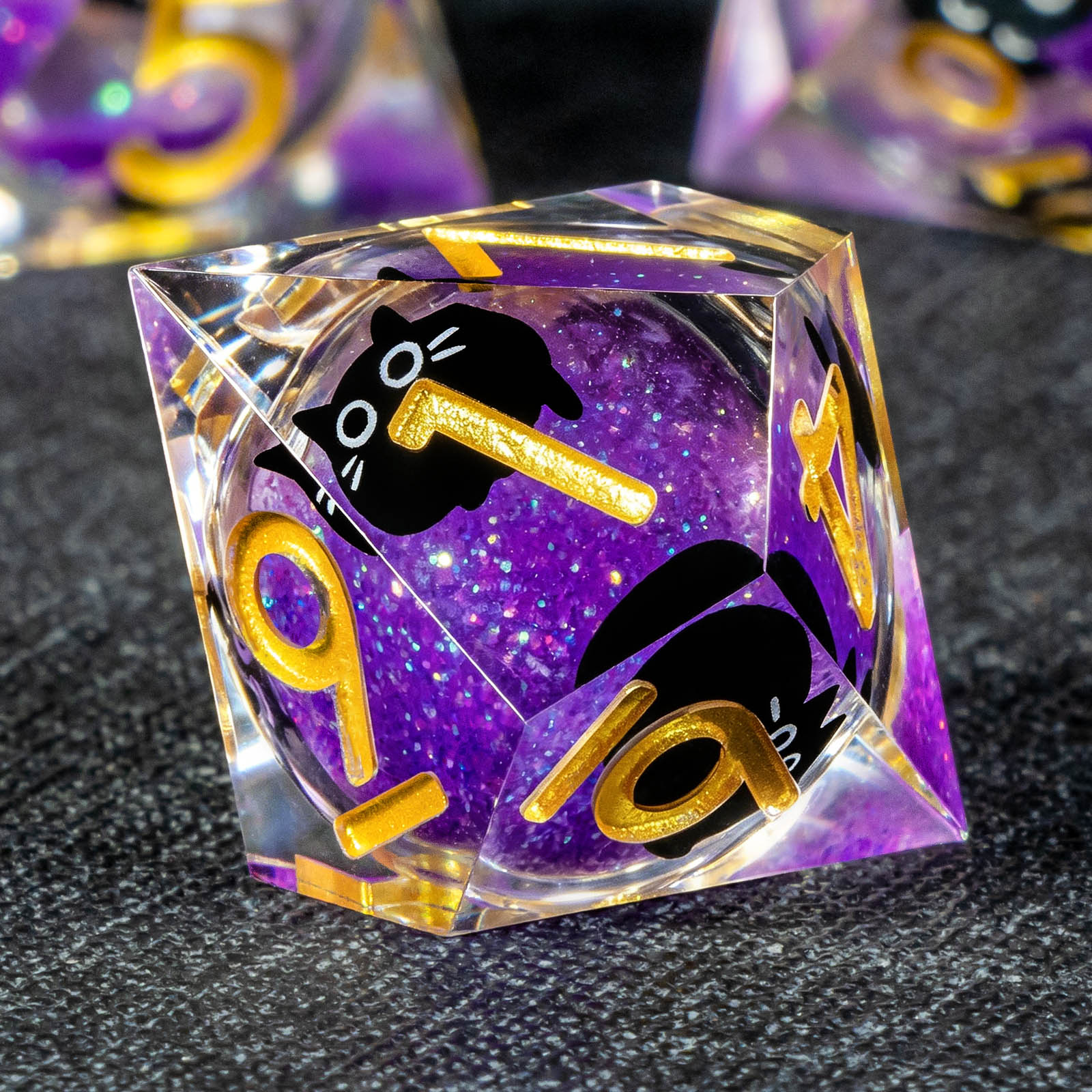 Cat Liquid Core DND Dice Set,  - đánh giá và giá Board Game Pandemic