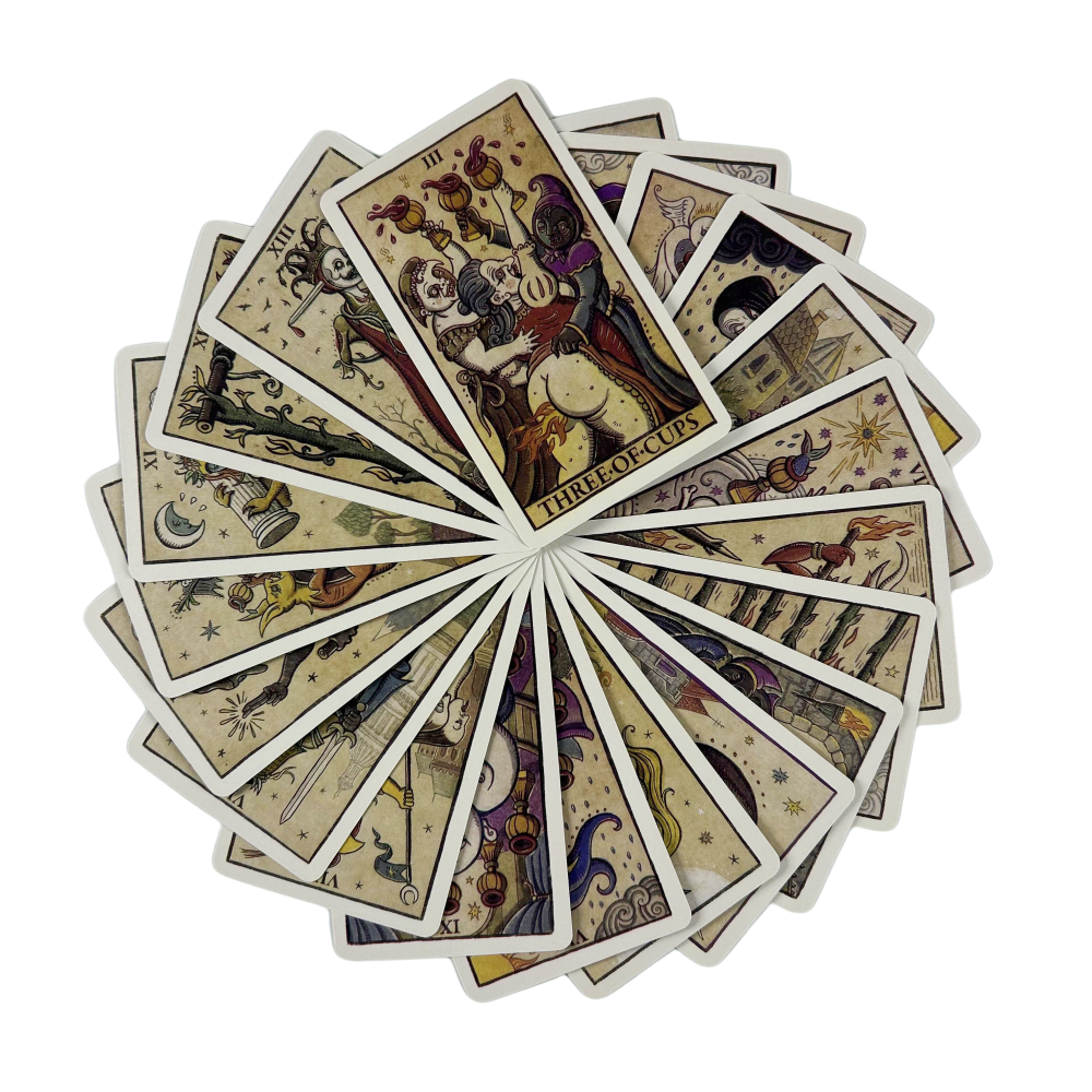 Moon Tarot Della Luna Deck Car - đánh giá và giá Board Game Illustrator