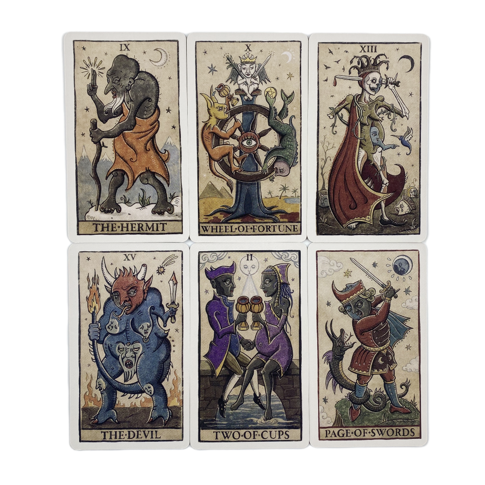 Moon Tarot Della Luna Deck Car - đánh giá và giá Board Game Illustrator