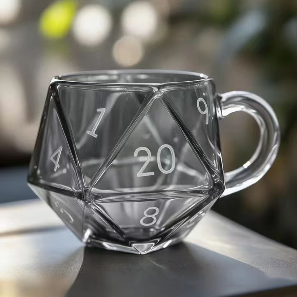 Transparent Glass Rainbow D20  - đánh giá và giá Board Game Pandemic