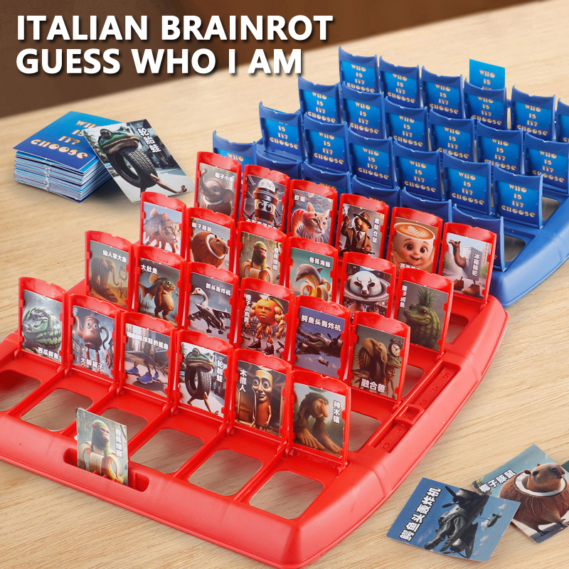 Guess Who I Am Puzzle Game Ita - đánh giá và giá Board Game Guess Who