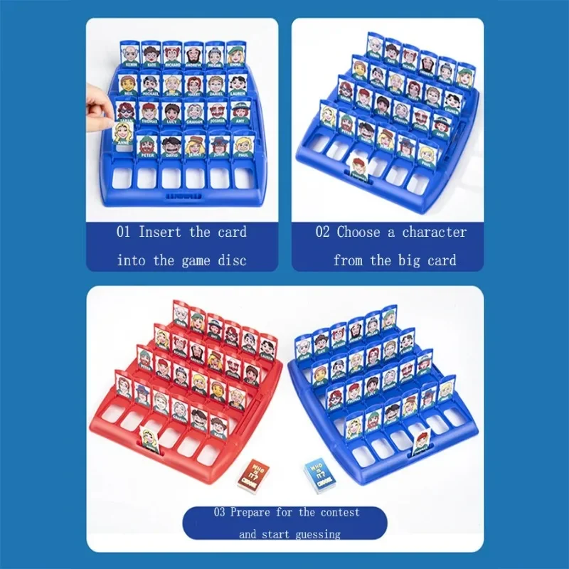 Children Logical Thinking Trai - đánh giá và giá Board Game Guess Who