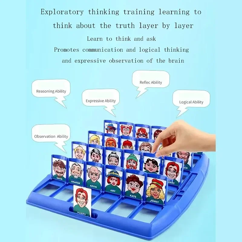 Children Logical Thinking Trai - đánh giá và giá Board Game Guess Who