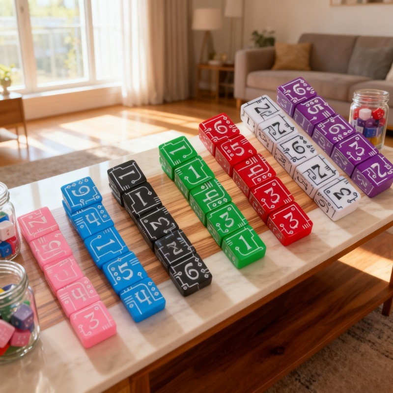D6 Mechanical Style Polyhedral - đánh giá và giá Board Game Font