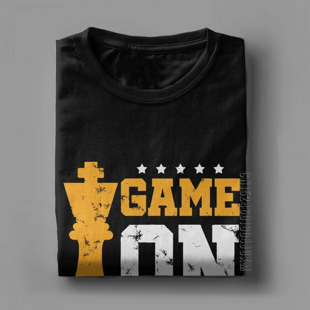 Cool Chess Game On T-Shirt Men - đánh giá và giá Board Game Queen