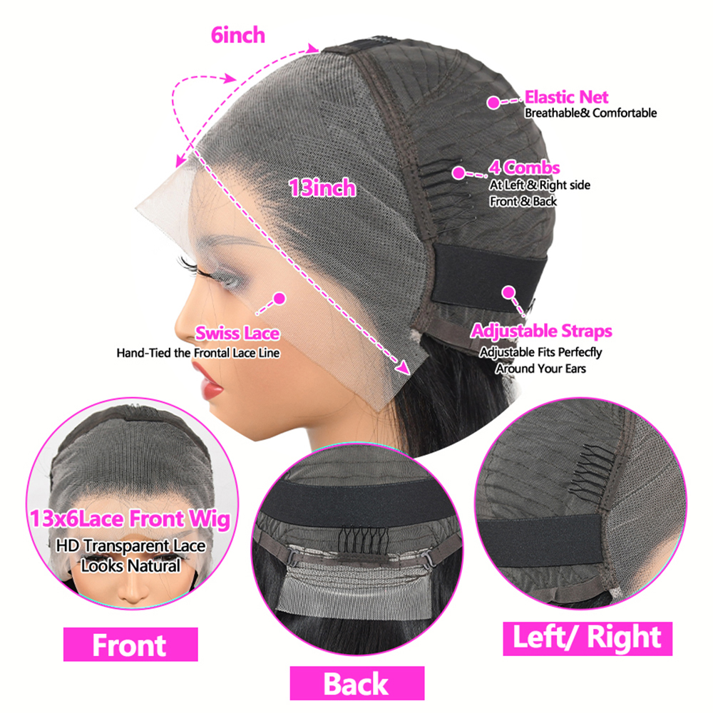 13x6 Lace Front Human Hair Wig - đánh giá và giá Board Game Queen