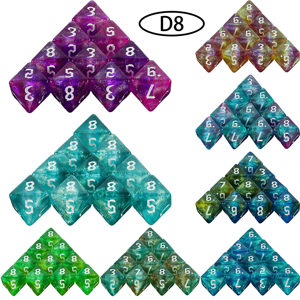 D8 Mixed Colours Polyhedral Di - đánh giá và giá Board Game Pandemic