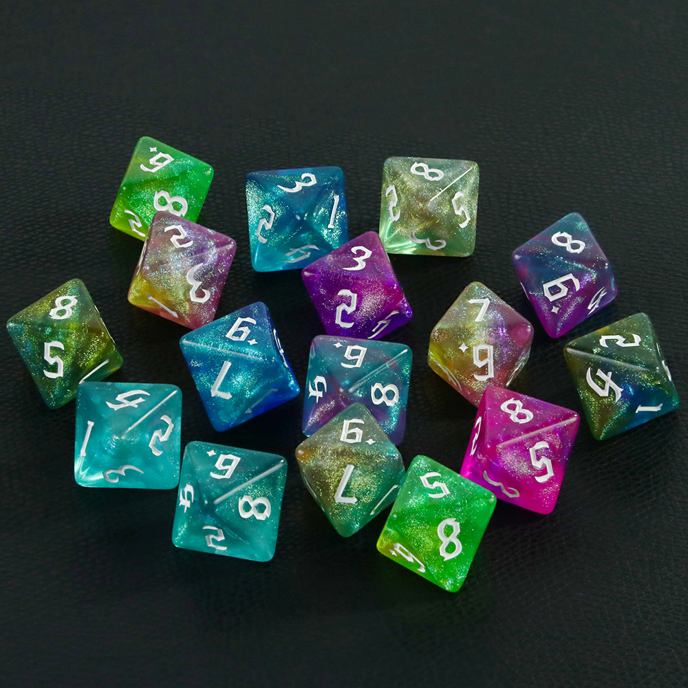 D8 Mixed Colours Polyhedral Di - đánh giá và giá Board Game Pandemic