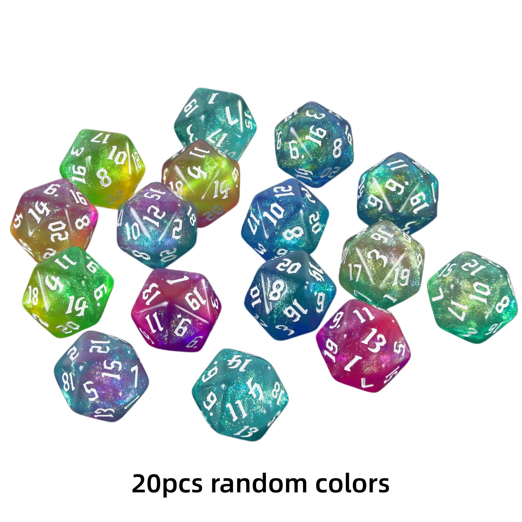 Assorted Color D20 Polyhedral  - đánh giá và giá Board Game Pandemic