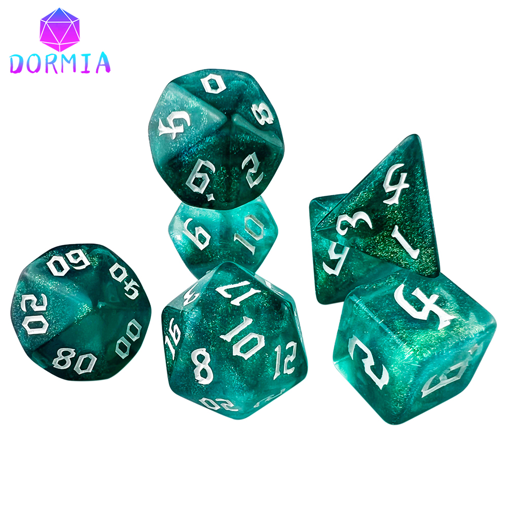 DND dice RPG dice Acrylic dice - đánh giá và giá Board Game Font