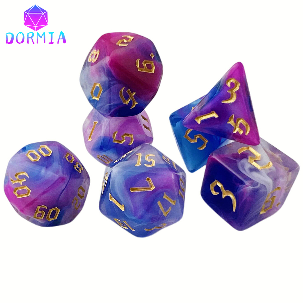 DND cube Blending colours dice - đánh giá và giá Board Game Font