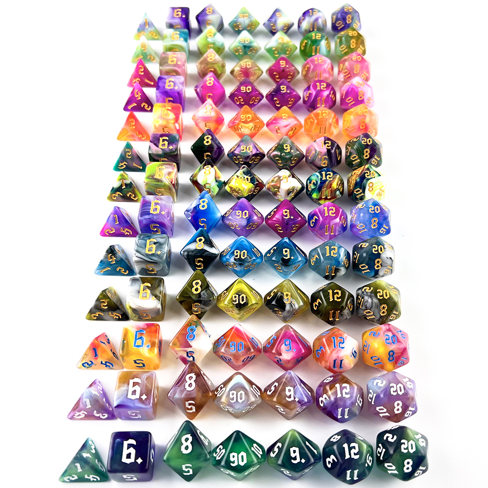 DND cube Blending colours dice - đánh giá và giá Board Game Font