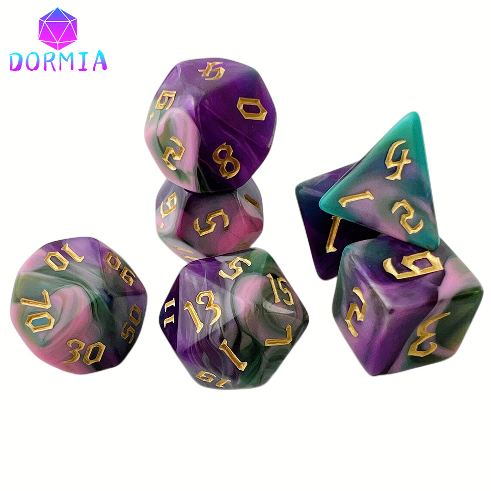 DND cube Blending colours dice - đánh giá và giá Board Game Font