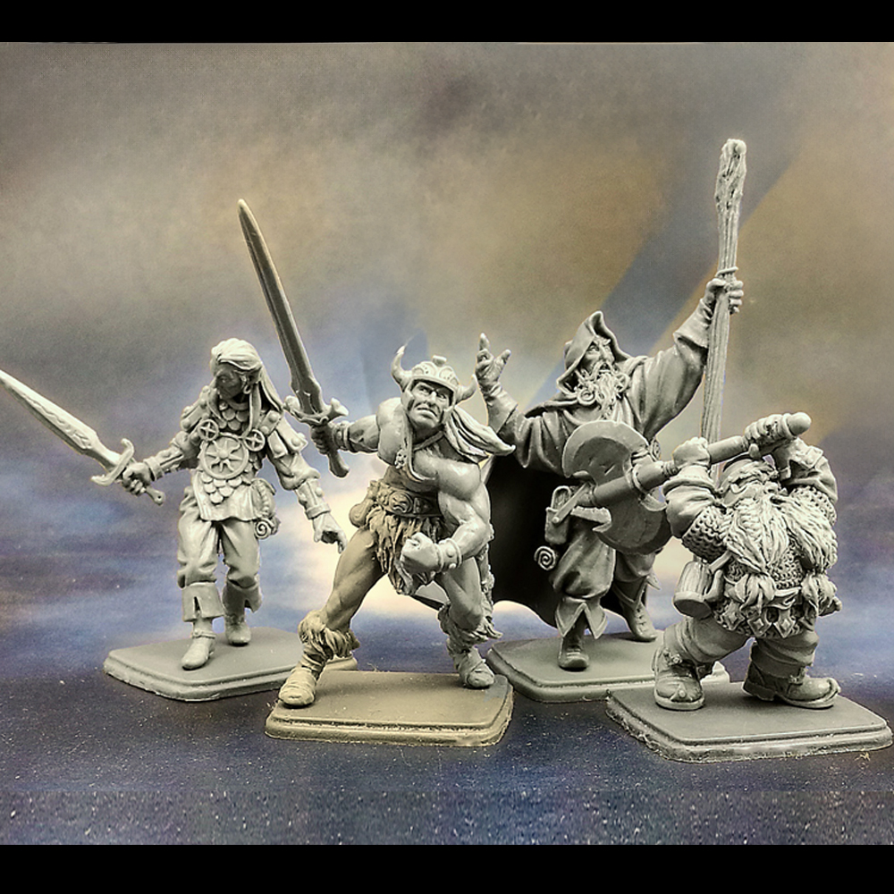 Resin Model figure, GK, VicioL - đánh giá và giá Board Game Zombicide