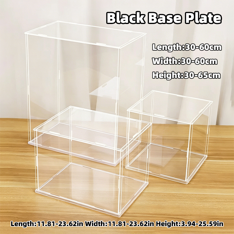 Assembled Clear Acrylic Displa - đánh giá và giá Game Storage Box