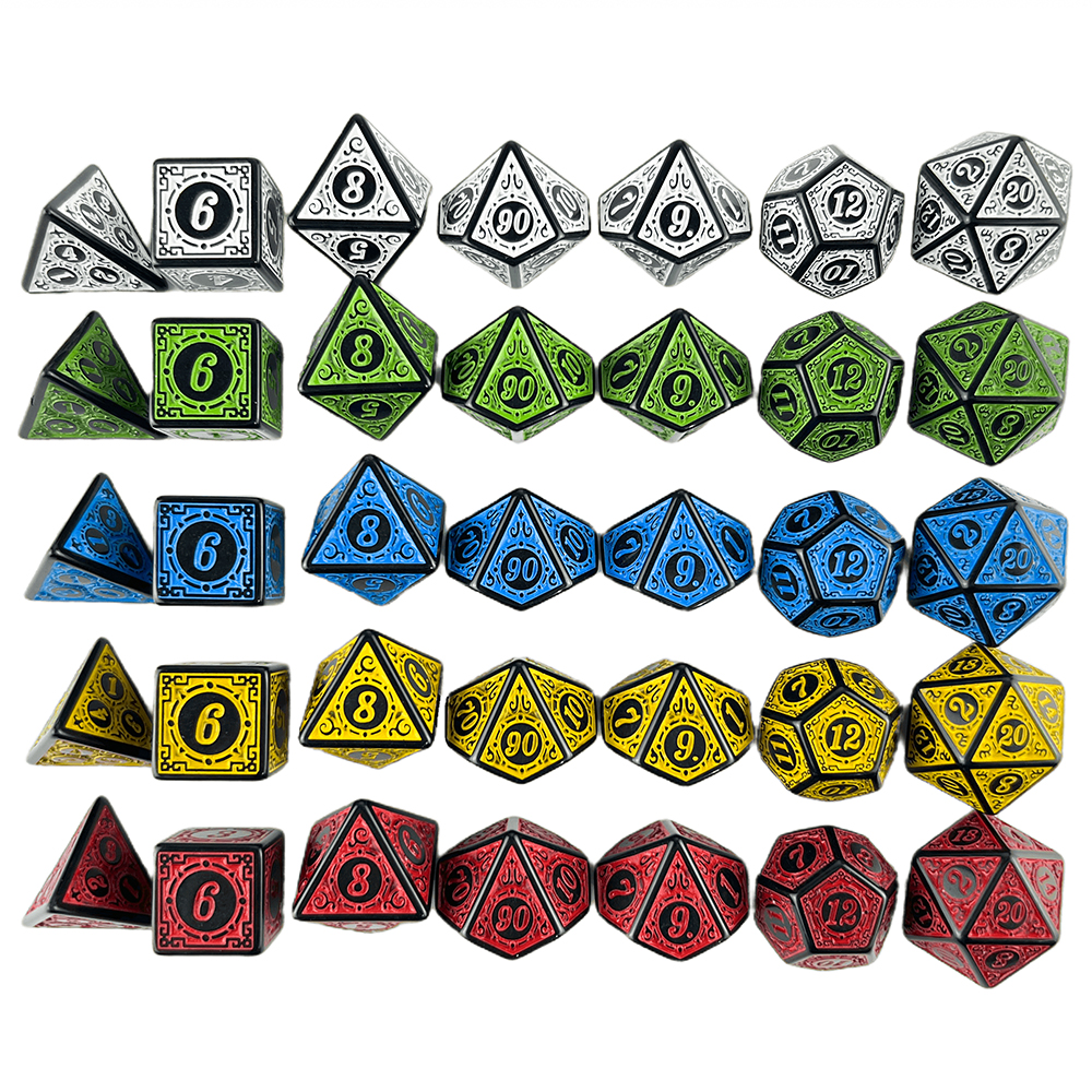 Dice Games TRPG DND Dice Set M - đánh giá và giá Board Game Font