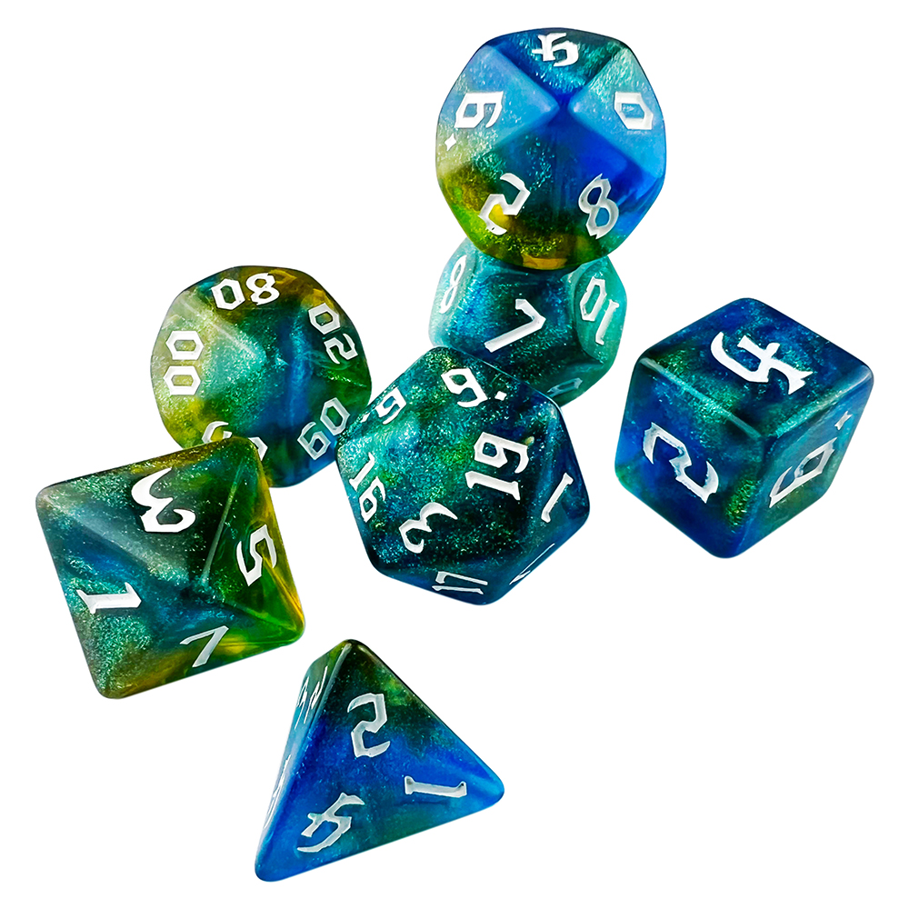 Dice Games TRPG DND Dice Set M - đánh giá và giá Board Game Font