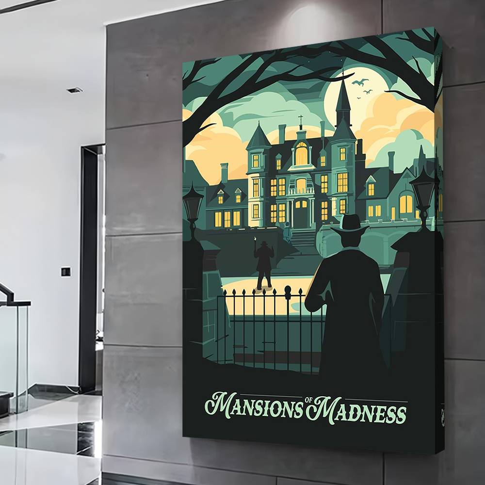 Mansions of Madness Board Game - đánh giá và giá Board Game Illustrator