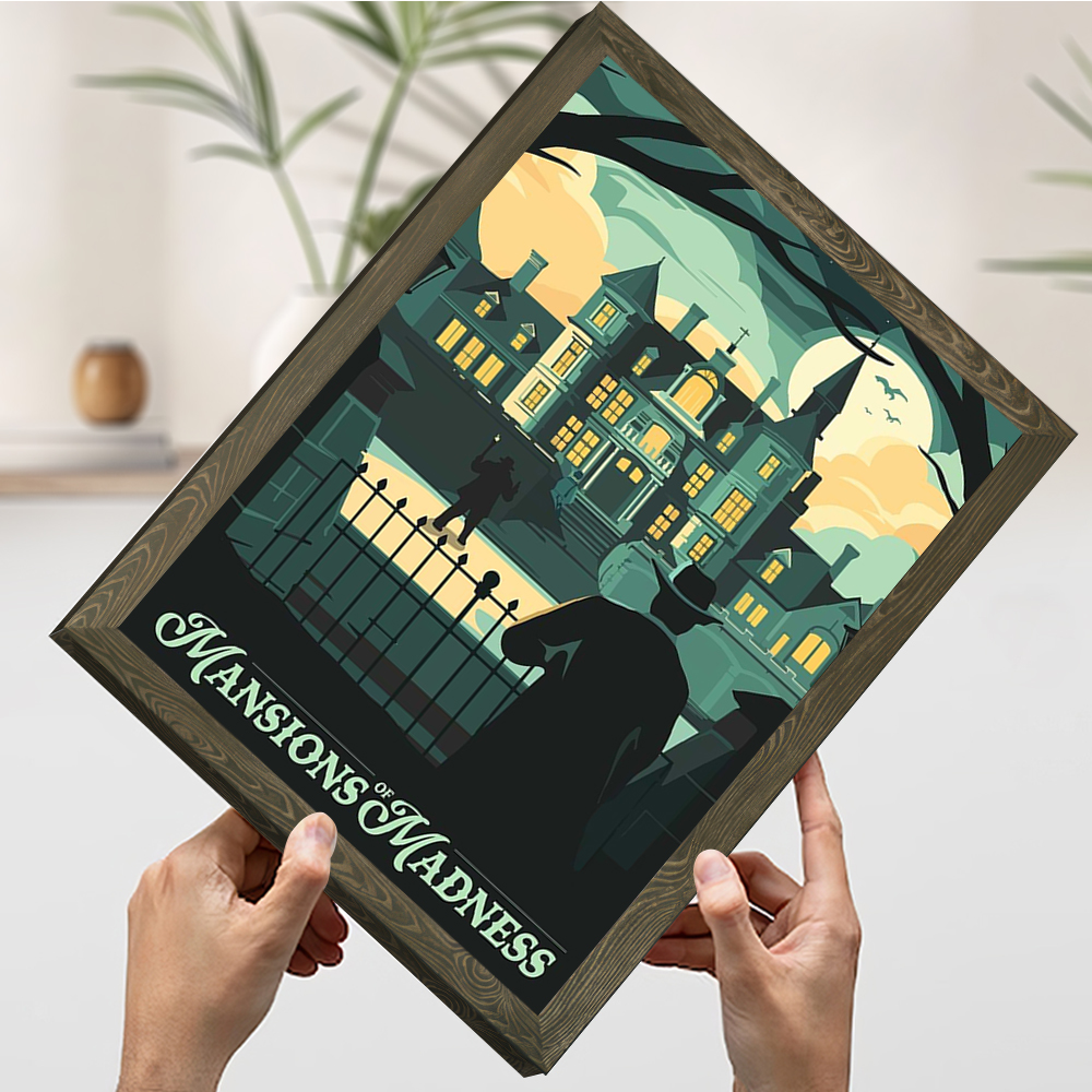 Mansions of Madness Board Game - đánh giá và giá Board Game Illustrator