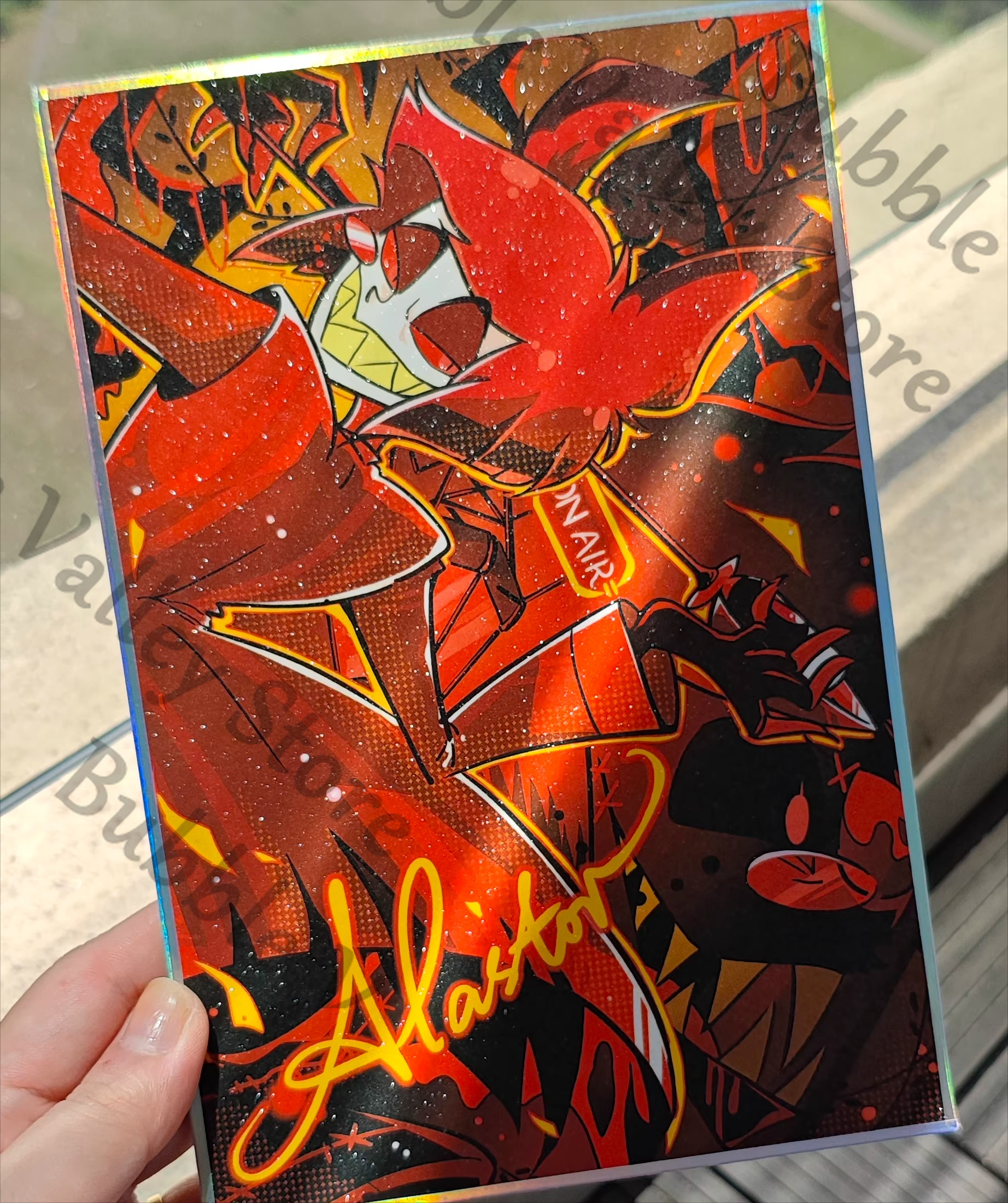Hazbin Hotel Alastor Vox Adam  - đánh giá và giá Board Game Illustrator