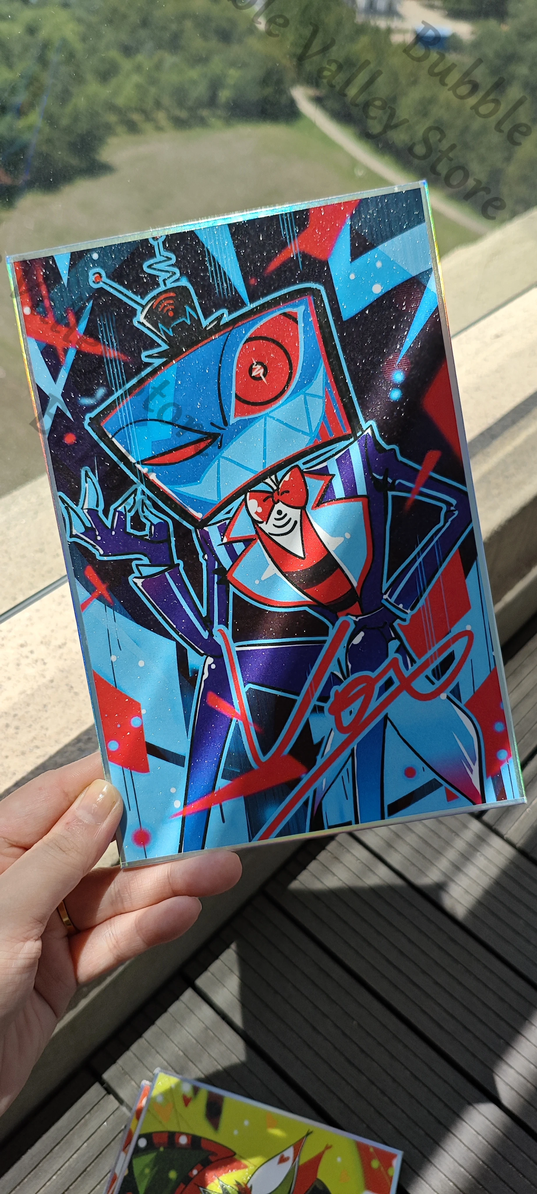 Hazbin Hotel Alastor Vox Adam  - đánh giá và giá Board Game Illustrator