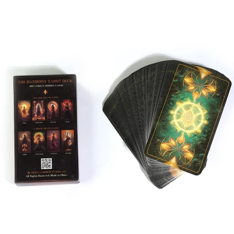 New The Harmony Tarot Deck 78  - đánh giá và giá Board Game Design