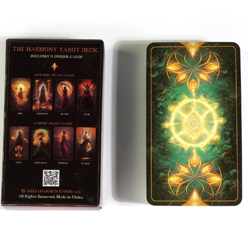 New The Harmony Tarot Deck 78  - đánh giá và giá Board Game Design