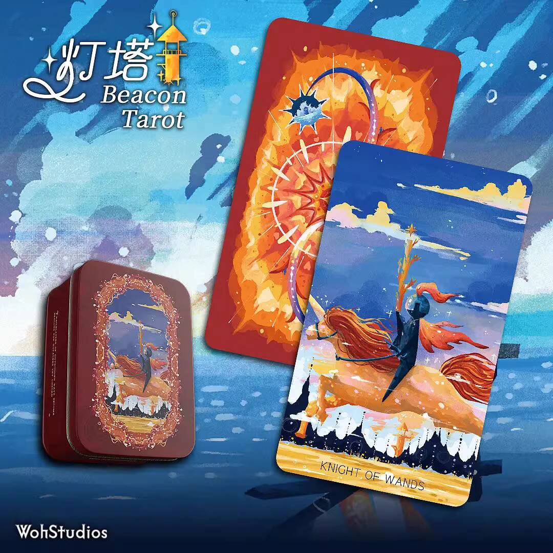New Lighthouse Tarot Cards Aes - đánh giá và giá Board Game Queen
