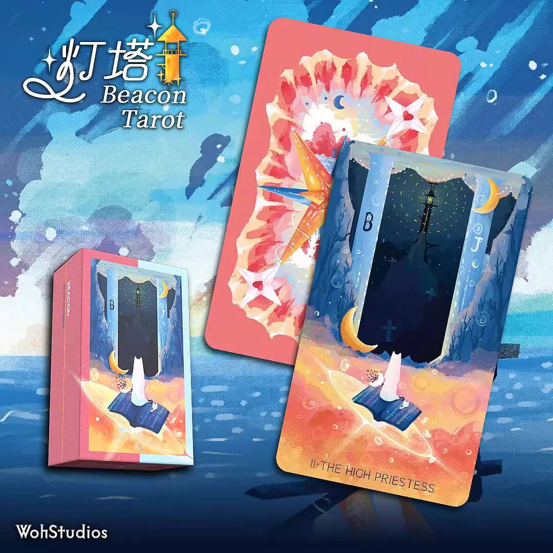 New Lighthouse Tarot Cards Aes - đánh giá và giá Board Game Queen