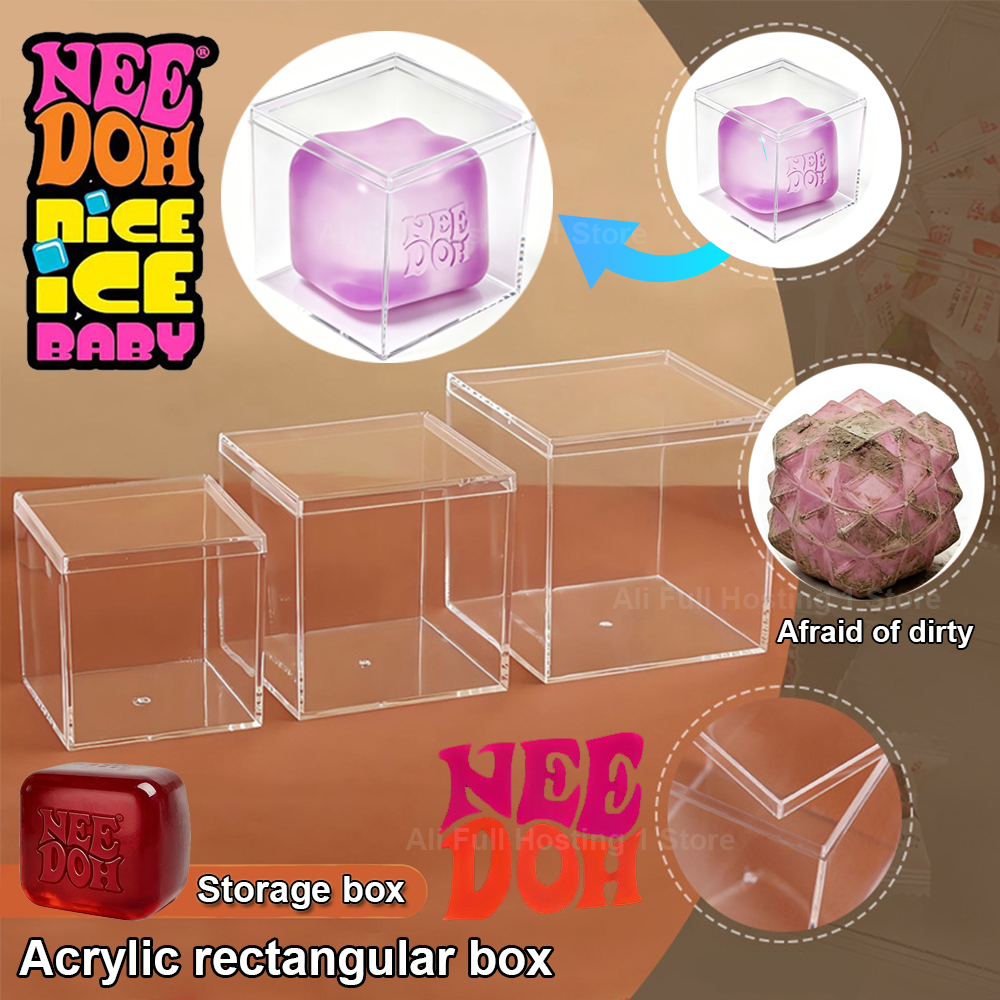Clear Acrylic Storage Box Dust - đánh giá và giá Game Storage Box