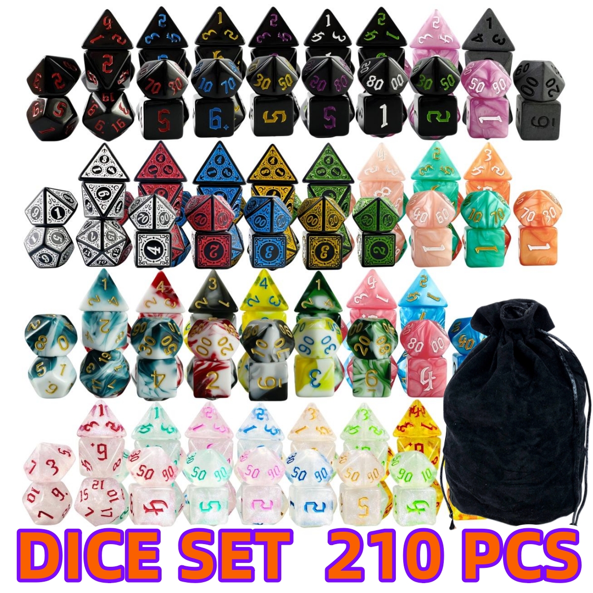 Dice Games Polyhedral Dice Set - đánh giá và giá Board Game Pandemic