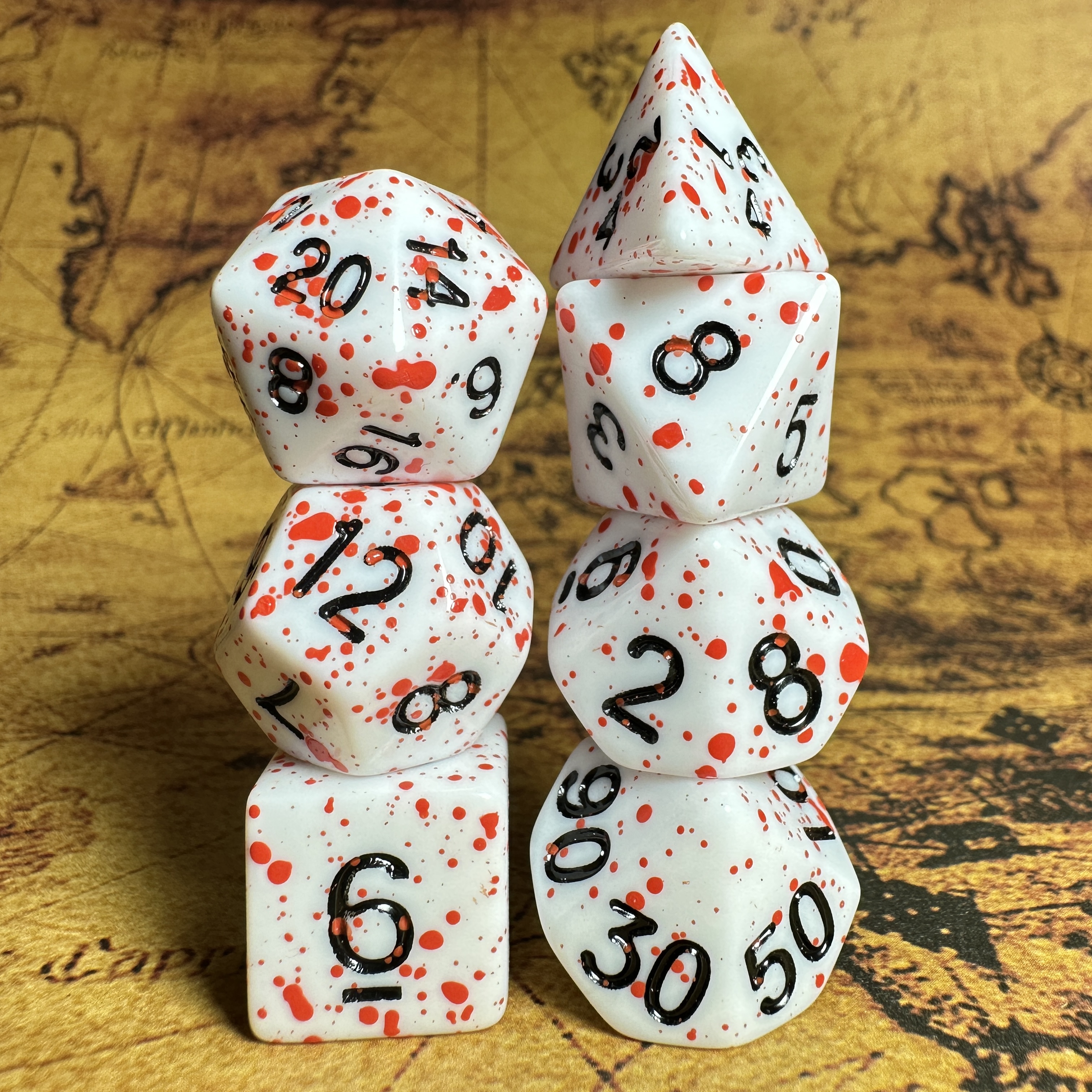 Dice Games Polyhedral Dice Set - đánh giá và giá Board Game Pandemic
