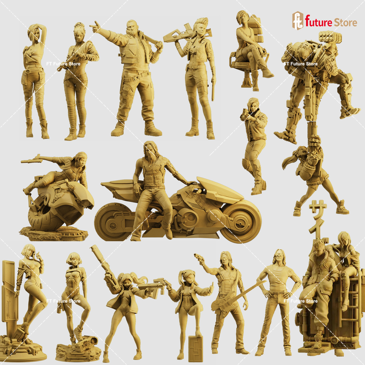 3D Print Miniatures 1/64 1/43  - đánh giá và giá Board Game Zombicide